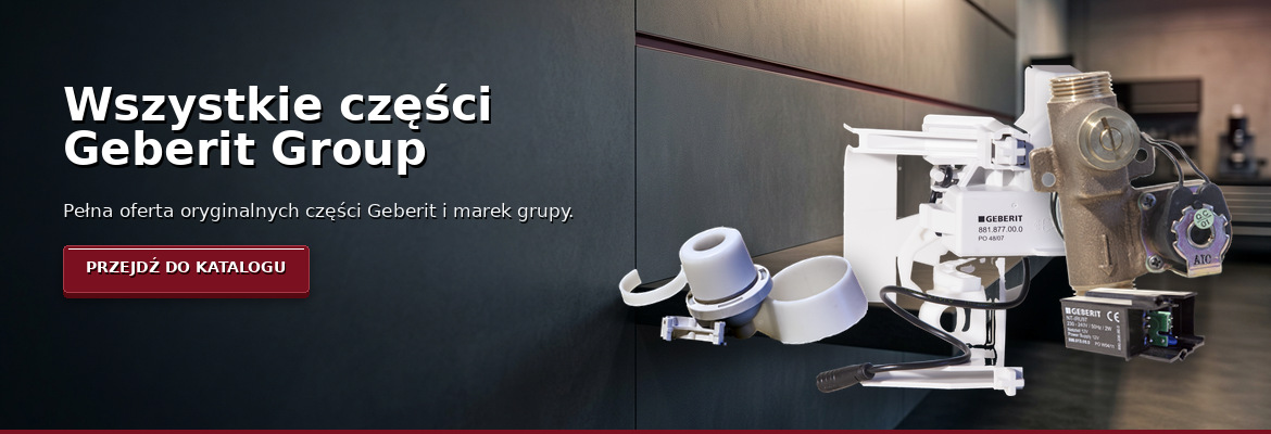 wszystkie części geberit