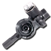 Geberit Korpus zaworu spłukującego do pisuarów (szary) 240.517.00.1