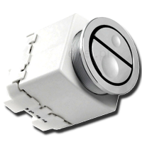 Geberit Przycisk pneumatyczny podwójny chrom 241.413.21.1