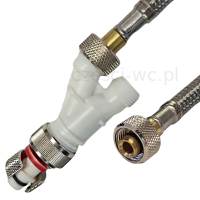 Geberit Wężyk przyłączeniowy z trójnikiem Sigma 70 242.824.00.1